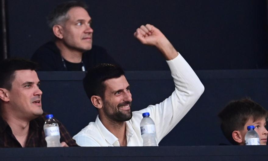 Αποθέωση στο ΣΕΦ για τον Τζόκοβιτς!