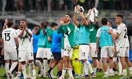 Μεγάλο διπλό… 10άδας για τη Σασουόλο στο Κάλιαρι!