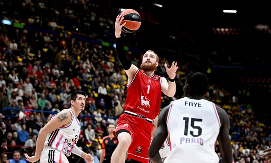 Έβαλε τέλος στο αρνητικό της σερί με άνετη νίκη επί της Παρί η Αρμάνι Μιλανο