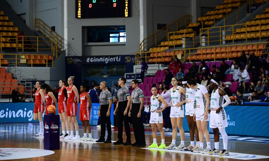 Ολυμπιακός-Παναθηναϊκός: Πρώτο «ντέρμπι αιωνίων» στο μπάσκετ Γυναικών