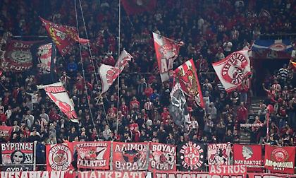 Τρέλα από τους φίλους του Ολυμπιακού: Sold-out και με τον Άρη το Καραϊσκάκη!