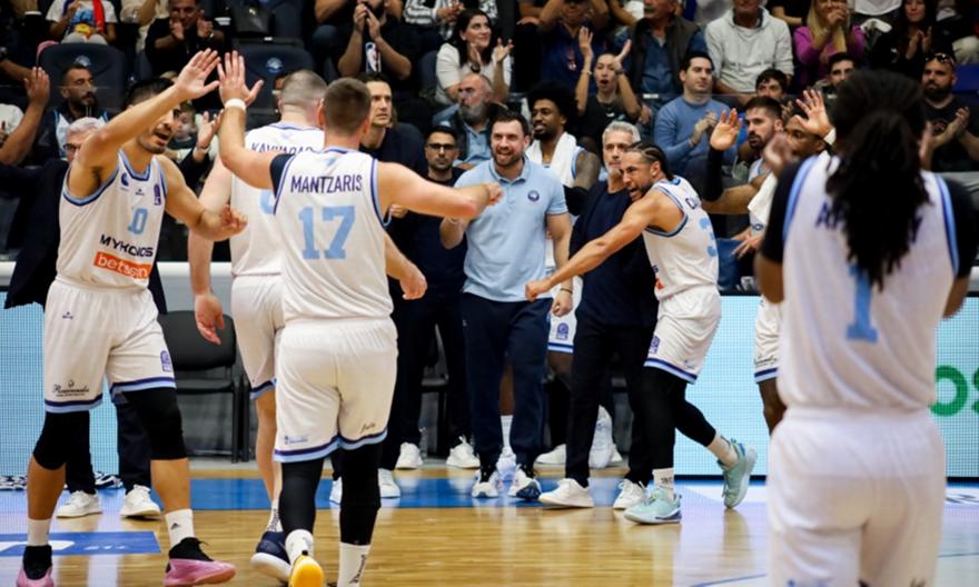 Σπουδαία Μύκονος Betsson, νίκησε το Μαρούσι στο νησί και έγραψε ιστορία!