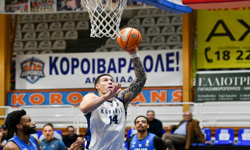 Elite League: Ξέσπασε στο Αιγάλεω και επέστρεψε στις νίκες ο Κόροιβος