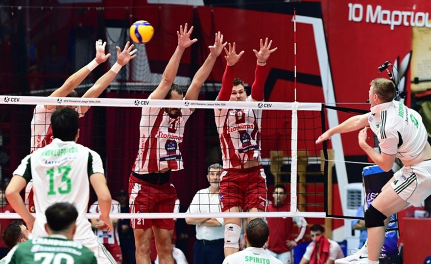 Το ντέρμπι «αιωνίων» της Volley League στο Ρέντη: Ολυμπιακός-Παναθηναϊκός (3ο σετ)