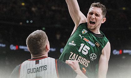 Δύσκολη νίκη για τη Ζάλγκιρις στη Λιθουανία
