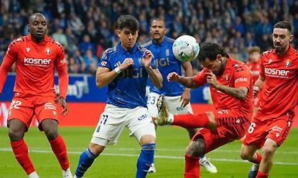 Κόλλησαν στο μηδεν και στα... χαμηλά Οβιέδο και Οσασούνα