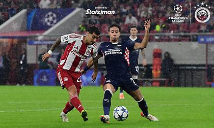 Η κρίσιμη μάχη των Πειραιωτών: Ολυμπιακός-Αϊντχόφεν 1-1 (ΤΕΛΙΚΟ)