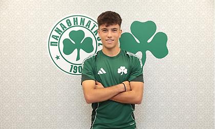 Υπέγραψε τριετές επαγγελματικό συμβόλαιο με τον Παναθηναϊκό ο Σωτήρης Τερζής