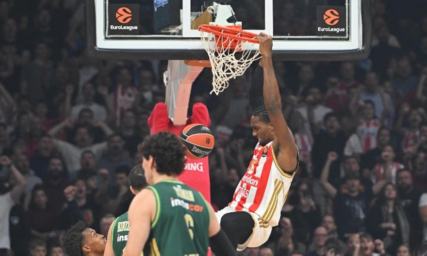 Βαθμολογία EuroLeague: Μόνος στην κορυφή ο Ερυθρός Αστέρας