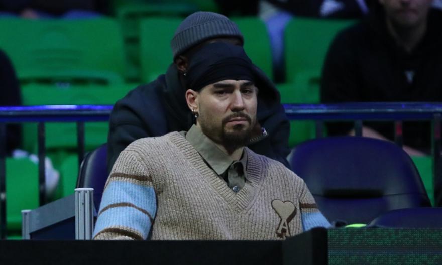 Χουάντσο και Γκραντ πήγαν να δουν Τζόκοβιτς στο Telekom Center Athens