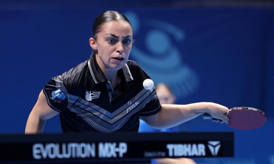 Αρχή με δύο νίκες η Παπαδημητρίου στο WTT Feeder πινγκ πονγκ της Πορτογαλίας