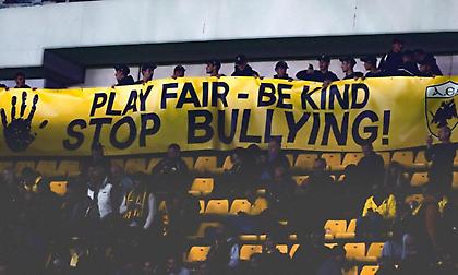 Η ΑΕΚ ενάντια στο μπούλινγκ: «Ποδόσφαιρο χωρίς φόβο, χωρίς βία, χωρίς αποκλεισμούς»