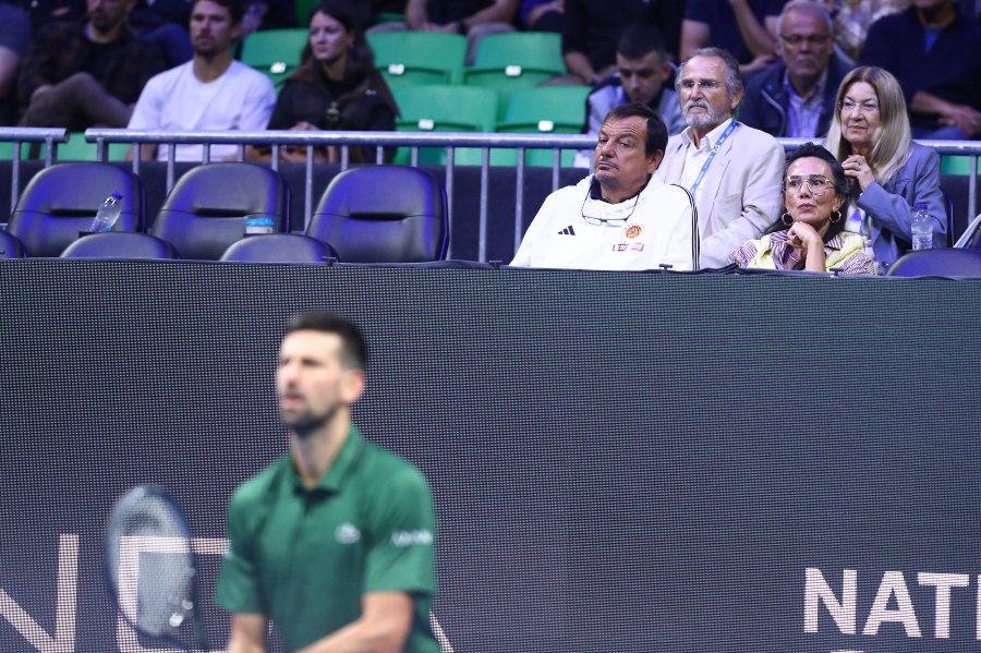 Hellenic Championship: Αταμάν και παίκτες του Παναθηναϊκού βλέπουν Τζόκοβιτς