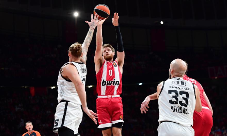 Η απαιτητική εντός έδρας αναμέτρηση των «ερυθρόλευκων»: Ολυμπιακός-Παρτίζαν (4η περίοδος)