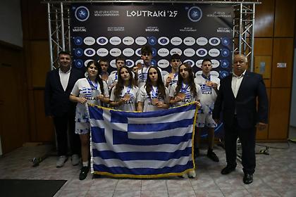 Λουτράκι 2025: Ασημένια για Βαγιώτη και Μπαλντούνα – Στα 10 τα ελληνικά μετάλλια στο Παγκόσμιο Πάλης