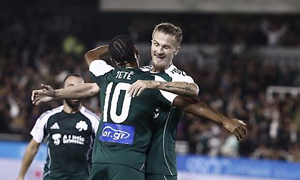 Τα γκολ των Πάντοβιτς-Γέντβαϊ και η ζωγραφιά Κωνσταντέλια: Τα highlights από τη νίκη του Παναθηναϊκού στο ντέρμπι