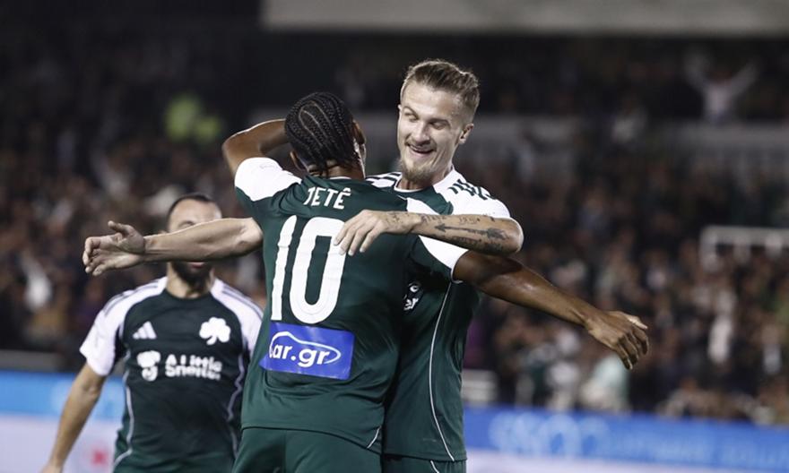 Τα γκολ των Πάντοβιτς-Γέντβαϊ και η ζωγραφιά Κωνσταντέλια: Τα highlights από τη νίκη του Παναθηναϊκού στο ντέρμπι