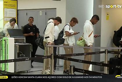 Με πατερίτσες ο Ιωαννίδης μετά το ματς της Σπόρτινγκ με τη Σάντα Κλάρα