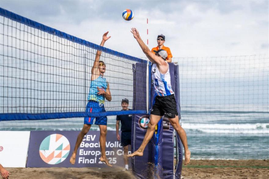 Το CEV Beach Volley European Cup 2025 κορυφώνεται με τους τελικούς ανδρών και γυναικών