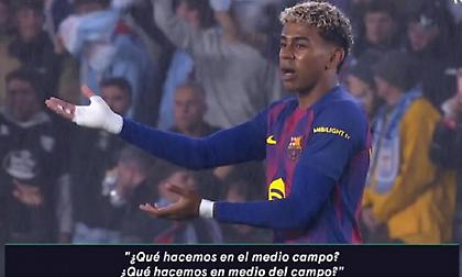 Το παράπονο του Γιαμάλ στον πάγκο της Μπαρτσελόνα: «Τι κάνουμε στο κέντρο;»