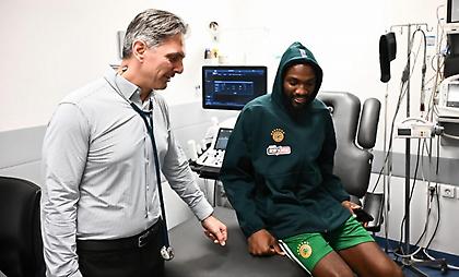 Παναθηναϊκός AKTOR: Οι φωτογραφίες από τα ιατρικά του Φαρίντ