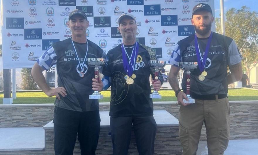 Νικητές οι Τοπαλίδης και Χατζηγιάννης στο τυφέκιο PCC στην Κόρινθο