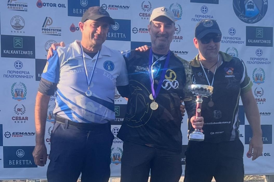 Νικητές οι Τοπαλίδης και Χατζηγιάννης στο τυφέκιο PCC στην Κόρινθο