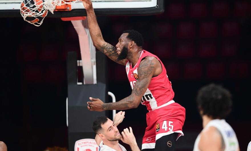 Ευρωλίγκα: Με Ντόντα Χολ το Top-10 καρφωμάτων για τον μήνα Οκτώβριο