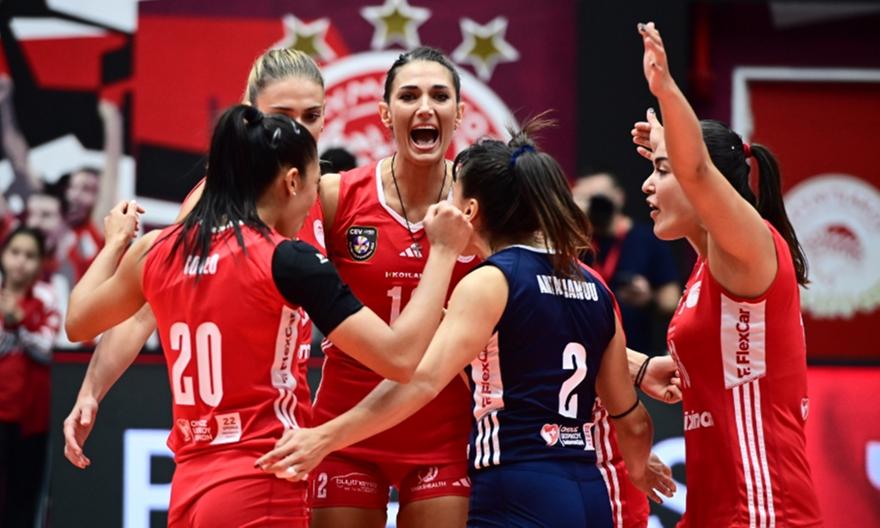 Οι αντίπαλοι του Ολυμπιακού στον όμιλο του CEV Champions League Γυναικών