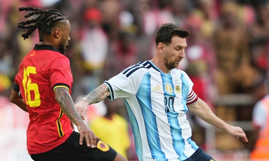 Μέσι και Λαουτάρο υπέγραψαν τη  φιλική νίκη της Αργεντινής στην Ανγκόλα