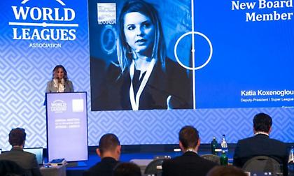 H Κάτια Κοξένογλου εξελέγη στο ΔΣ της World Leagues Association