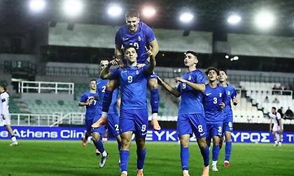 Τρένο η Εθνική Κ21, κατάπιε και τη Γεωργία και συνεχίζει με το απόλυτο
