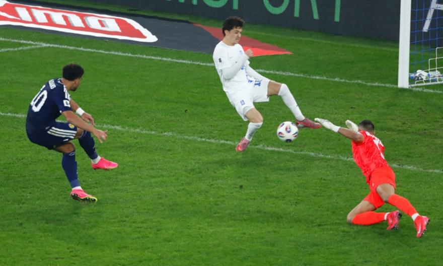 Απίστευτη ευκαιρία για τη Σκωτία: Ο Καρέτσας έκανε λάθος αλλά το διόρθωσε με απίθανη αυτοθυσία!