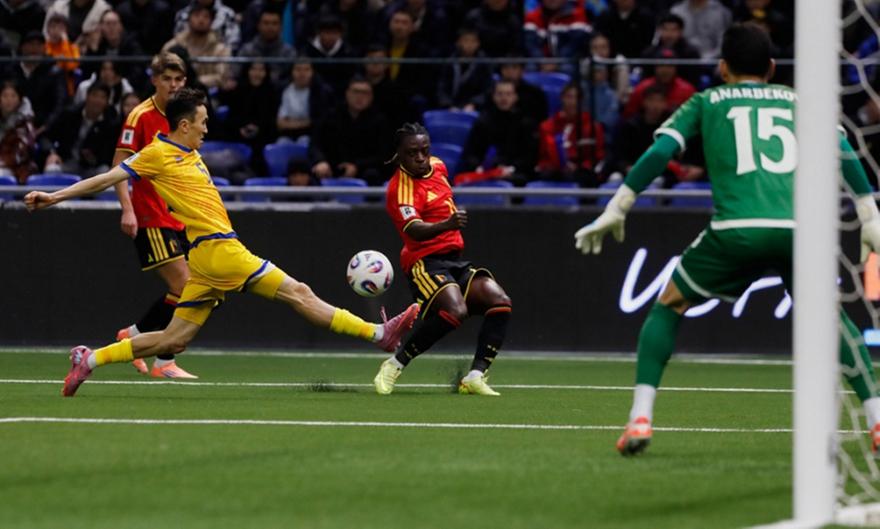 Μέγα κάζο για το Βέλγιο, το Καζακστάν του έβαλε μπλόκο για την απευθείας πρόκριση στο Μουντιάλ!