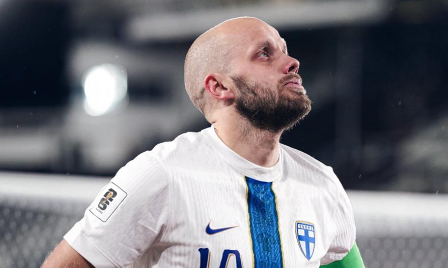 Λύγισε μετά την τελευταία του εμφάνιση με την εθνική Φινλανδίας ο Πούκι