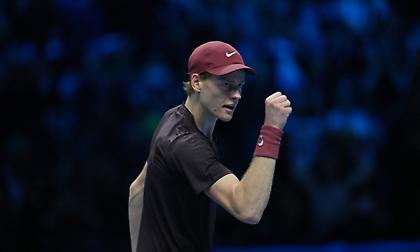 Άνετη πρόκριση του Σίνερ στον τελικό του ATP Finals για τρίτη συνεχόμενη χρονιά!