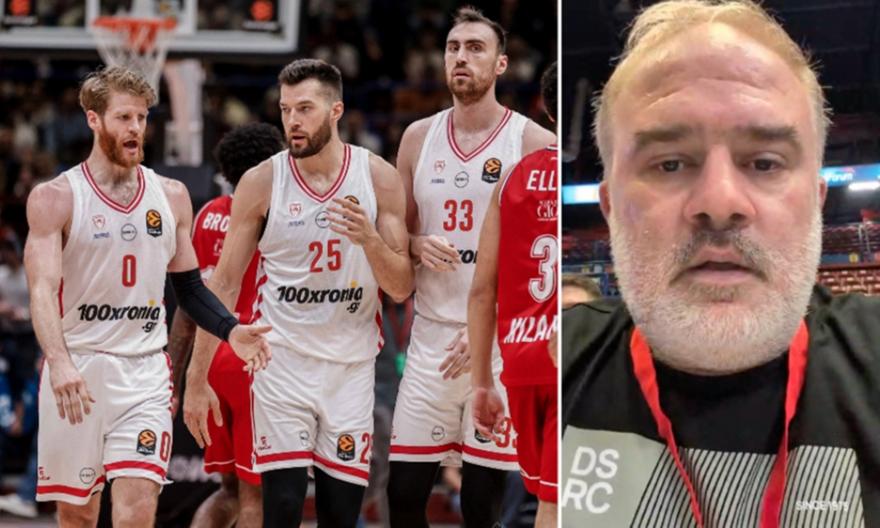 «Κακός στην άμυνα ο Ολυμπιακός, υστέρησαν όλοι πλην των Πίτερς & Ντόρσεϊ»: Το σχόλιο Ζέρβα από το Μιλάνο