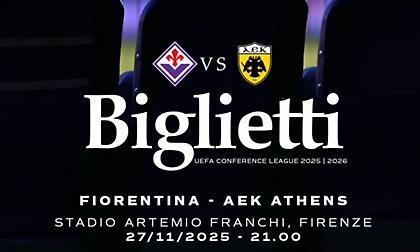 Κυκλοφόρησε τα εισιτήρια του αγώνα με την ΑΕΚ η Φιορεντίνα