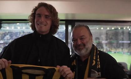 Τσιτσιπάς για OPAP Arena: «Με το που μπήκα μου σηκώθηκε η τρίχα - Μέρος του DNA μου η ΑΕΚ»!