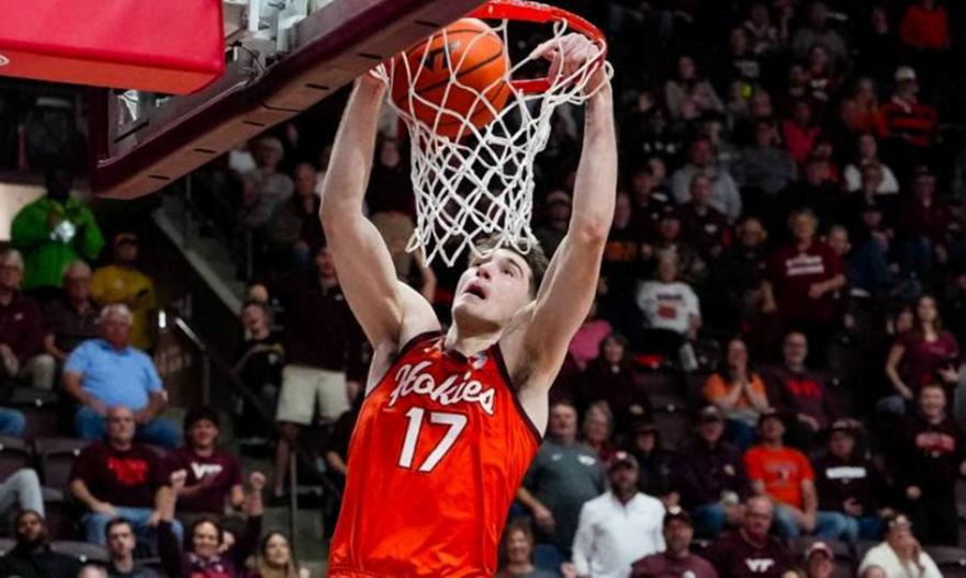 Διψήφιος και ψύχραιμος ο Αβδάλας, νέα νίκη για το Βιρτζίνια Τεκ