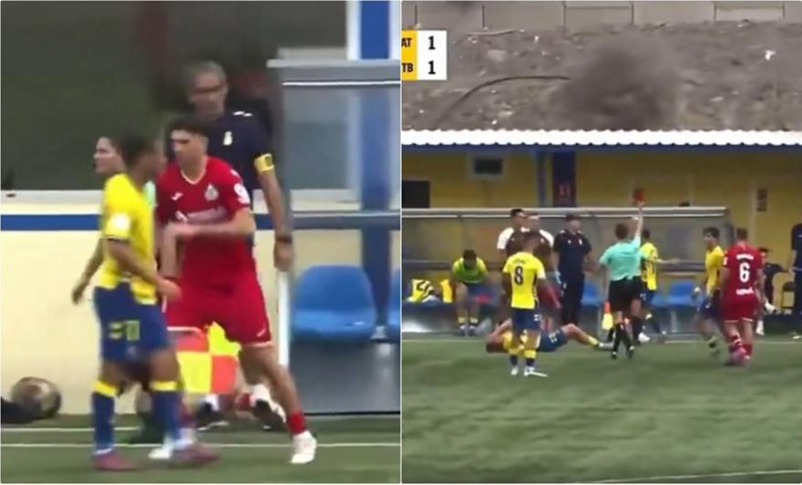 Παίκτης στην Ισπανία μπήκε αλλαγή και αποβλήθηκε μετά από 20 δευτερόλεπτα