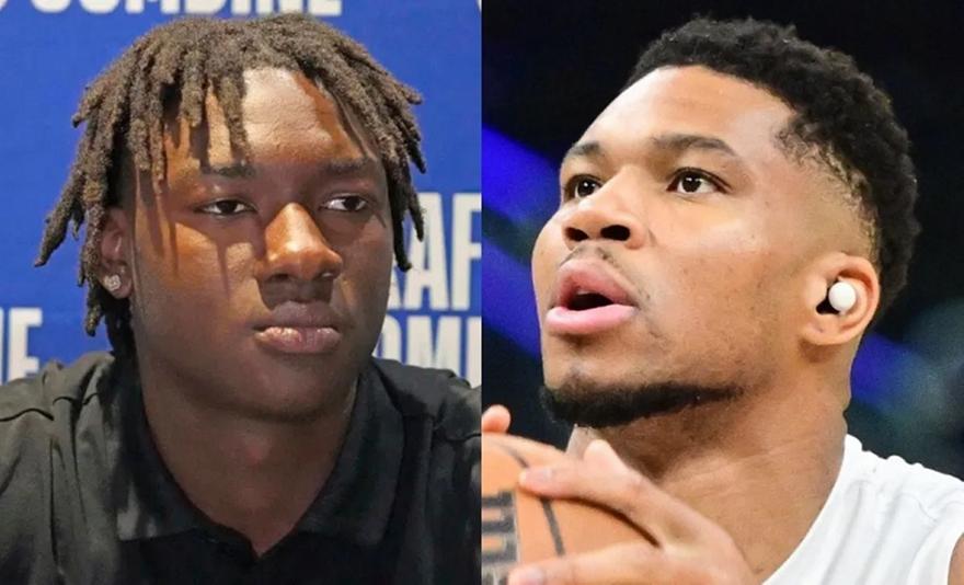 Ο ρούκι των Λέικερς και ο πατέρας του ευχαρίστησαν τον Αντετοκούνμπο για την μπάλα