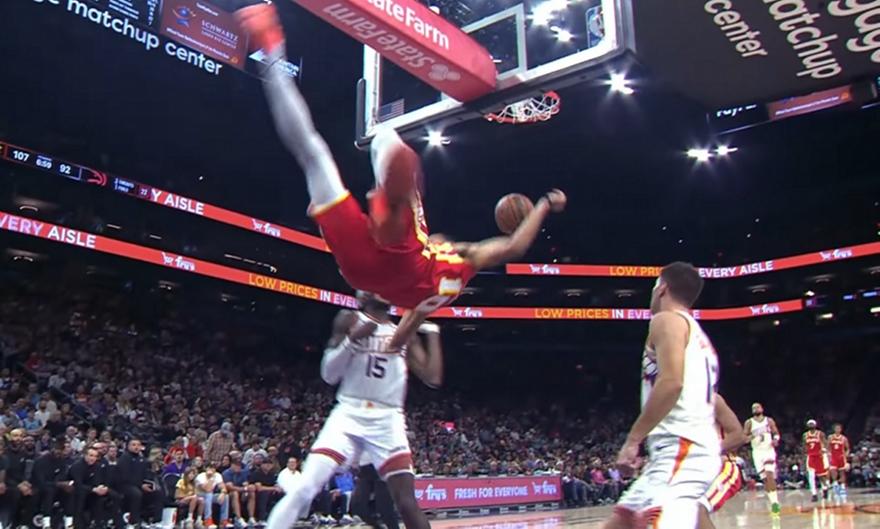 Unfair play: Ο Ρισασέ έπεσε άσχημα μετά από κάρφωμα και οι Σανς συνέχισαν να παίζουν