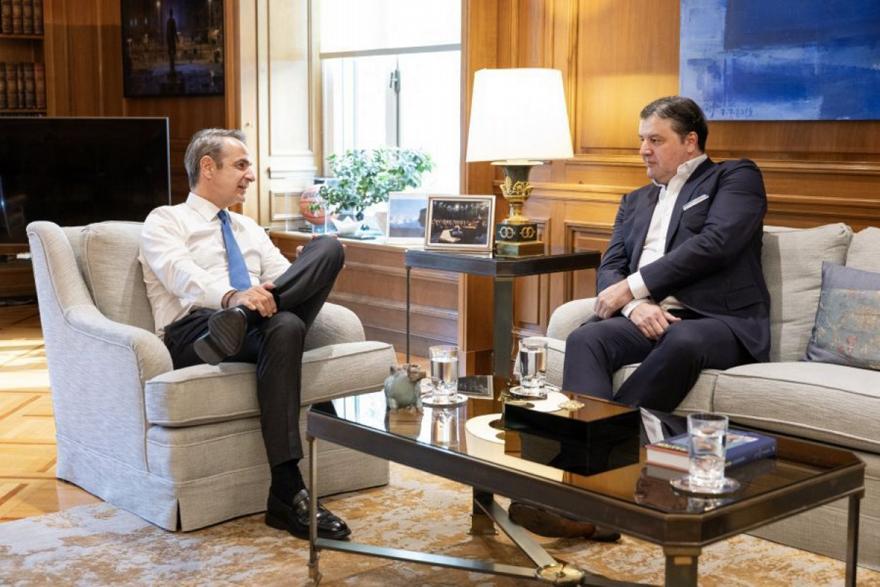 Στην Αθήνα ο Μποτιρόγκα για το Final Four, συναντήθηκε με Μητσοτάκη