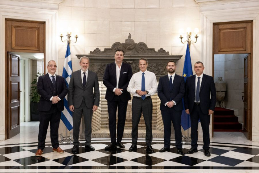 Στην Αθήνα ο Μποτιρόγκα για το Final Four, συναντήθηκε με Μητσοτάκη