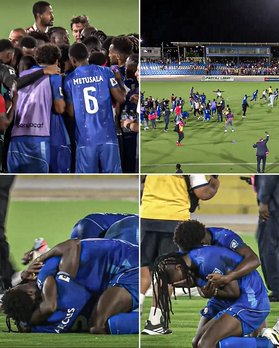 Στιγμές Μουντιάλ: Το κινητό των παικτών της Αϊτής και τα δάκρυα του κόουτς του Παναμά