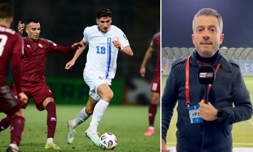 «Στρέφεται τώρα στο πολύ δύσκολο Nations League»: Το σχόλιο Ταμπάκου μετά την ισοπαλία της Εθνικής με τη Λευκορωσία
