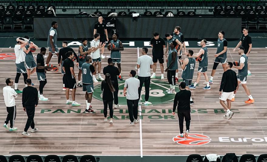 Προπονήθηκε χωρίς Μούσα αλλά με Ράιαν η Ντουμπάι BC στο Telekom Center Athens εν όψει Παναθηναϊκού
