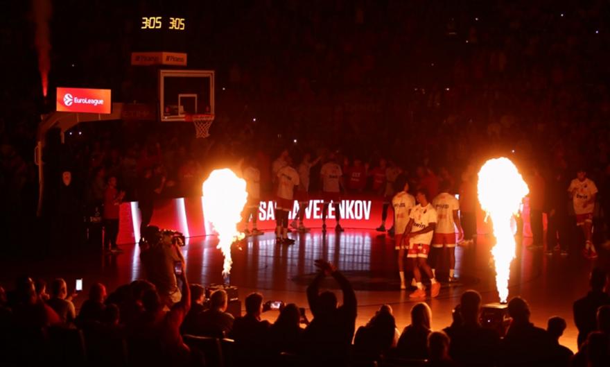 Σε κατάμεστο ΣΕΦ το Ολυμπιακός-Παρί, sold out ανακοίνωσαν οι «ερυθρόλευκοι»