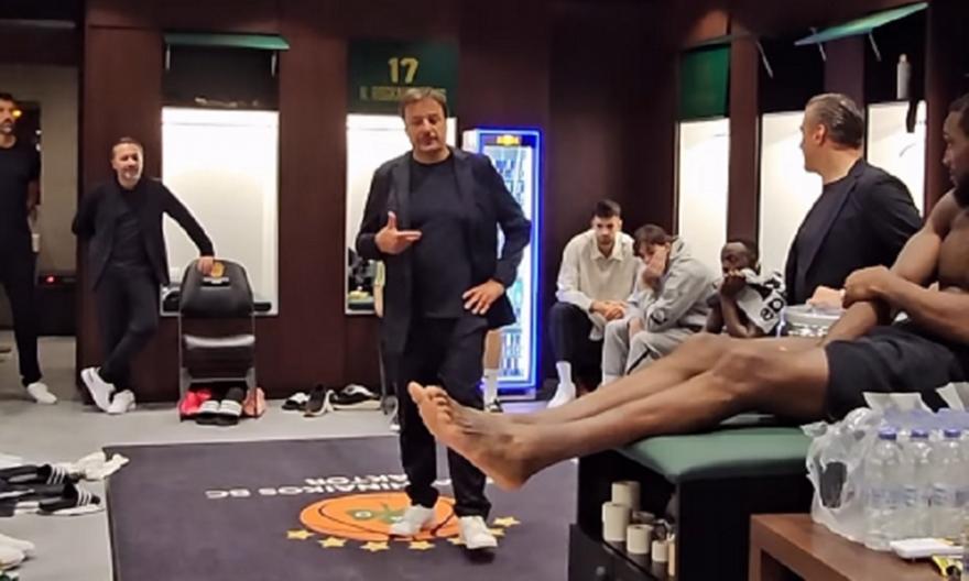 Τα εύσημα Αταμάν στα αποδυτήρια του Παναθηναϊκού: «Πολύ καλύτεροι στο δεύτερο ημίχρονο»